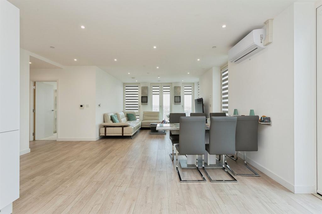 Open-plan living area