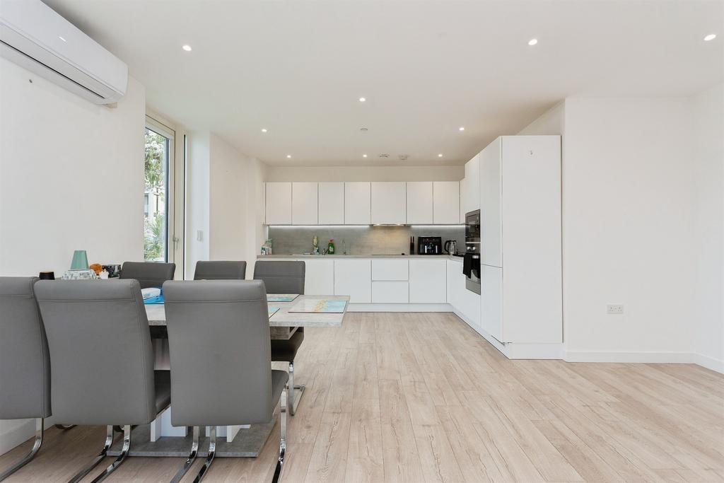 Open-plan living area