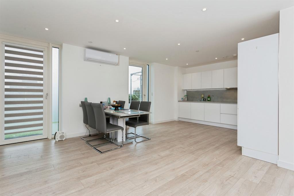 Open-plan living area