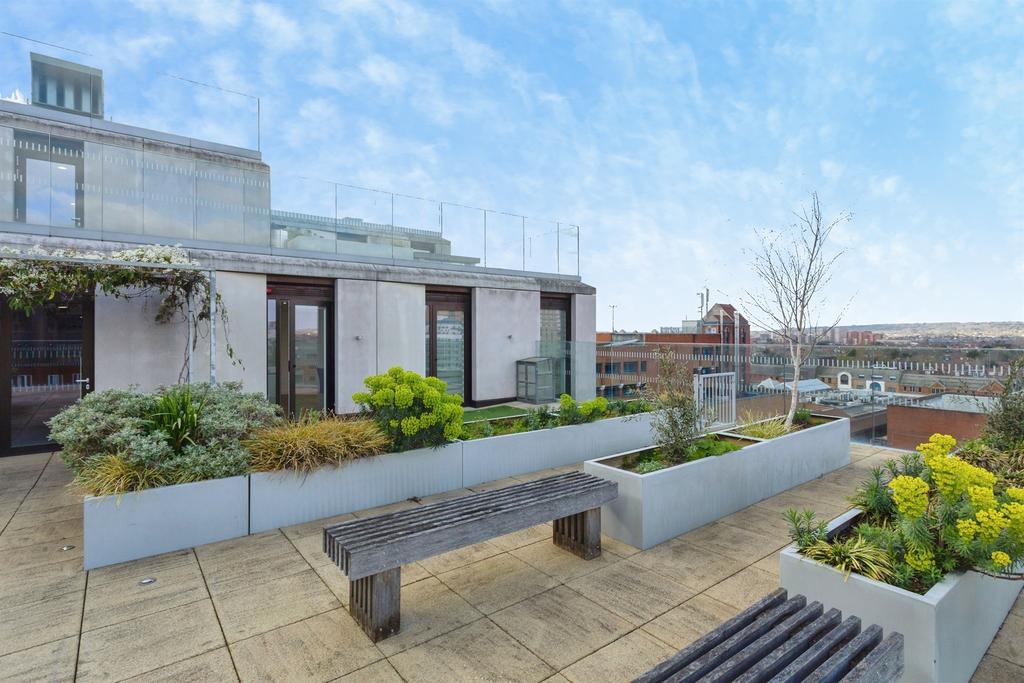 Roof terrace view, roof terrace