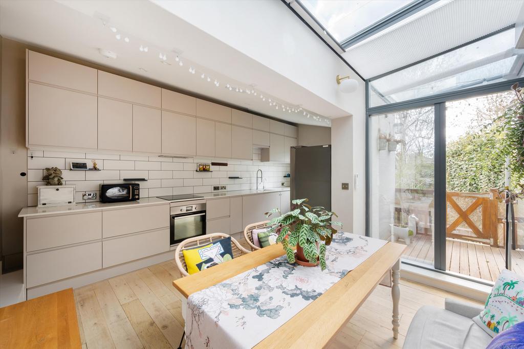 Open-plan living area