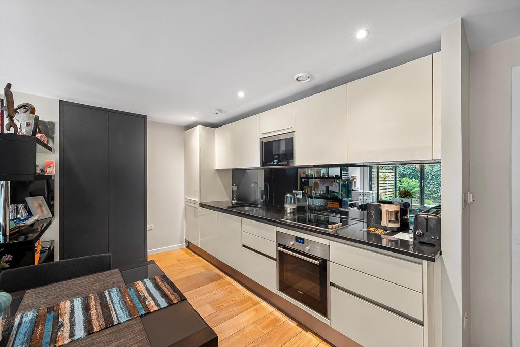 Open-plan living area