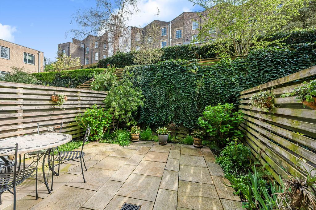 Patio view, garden