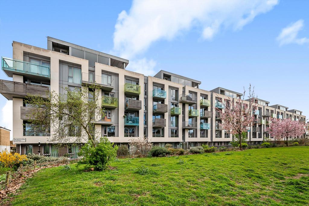 Apartment building facade, block of apartments