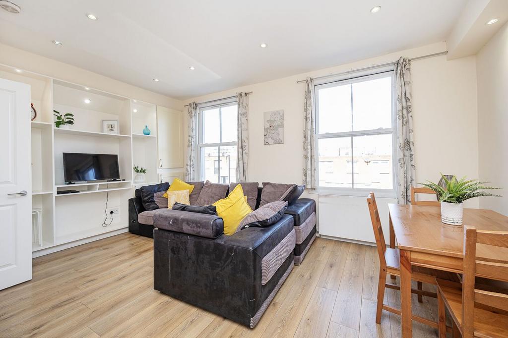 Open-plan living area, open plan living