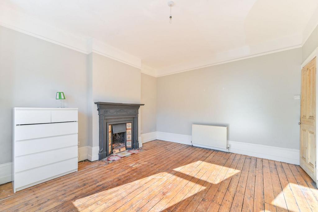 Living room, fireplace