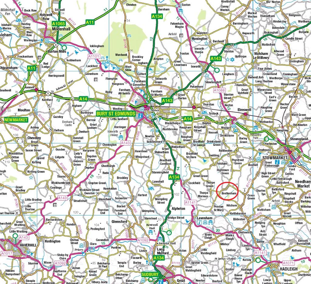 Brettenham, Bury St Edmunds, Suffolk... Land for sale - £80,000