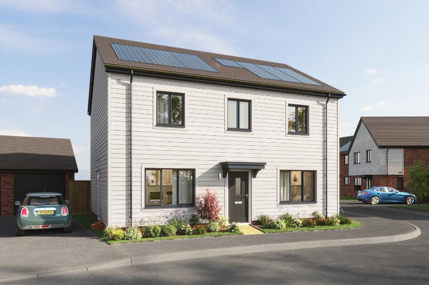 Plot Elm Plot 76, The Elm at Greenwood... 4 bed detached house for sale - £509,995