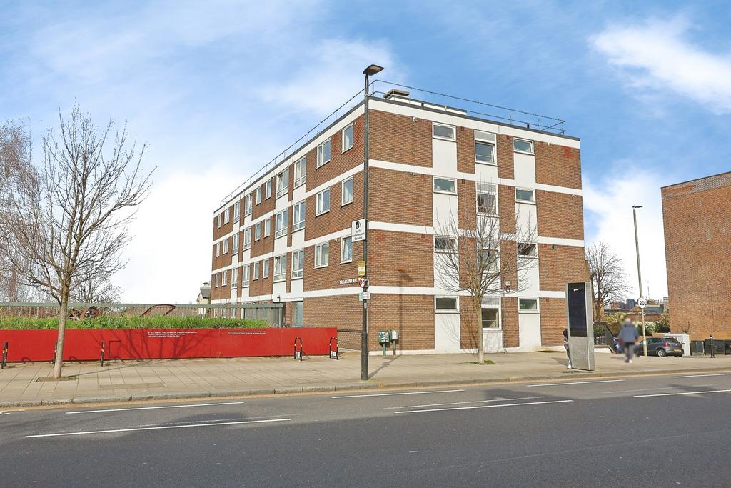 Apartment building facade, block of apartments