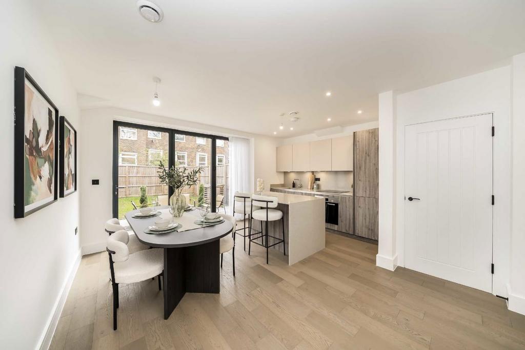 Open-plan living area