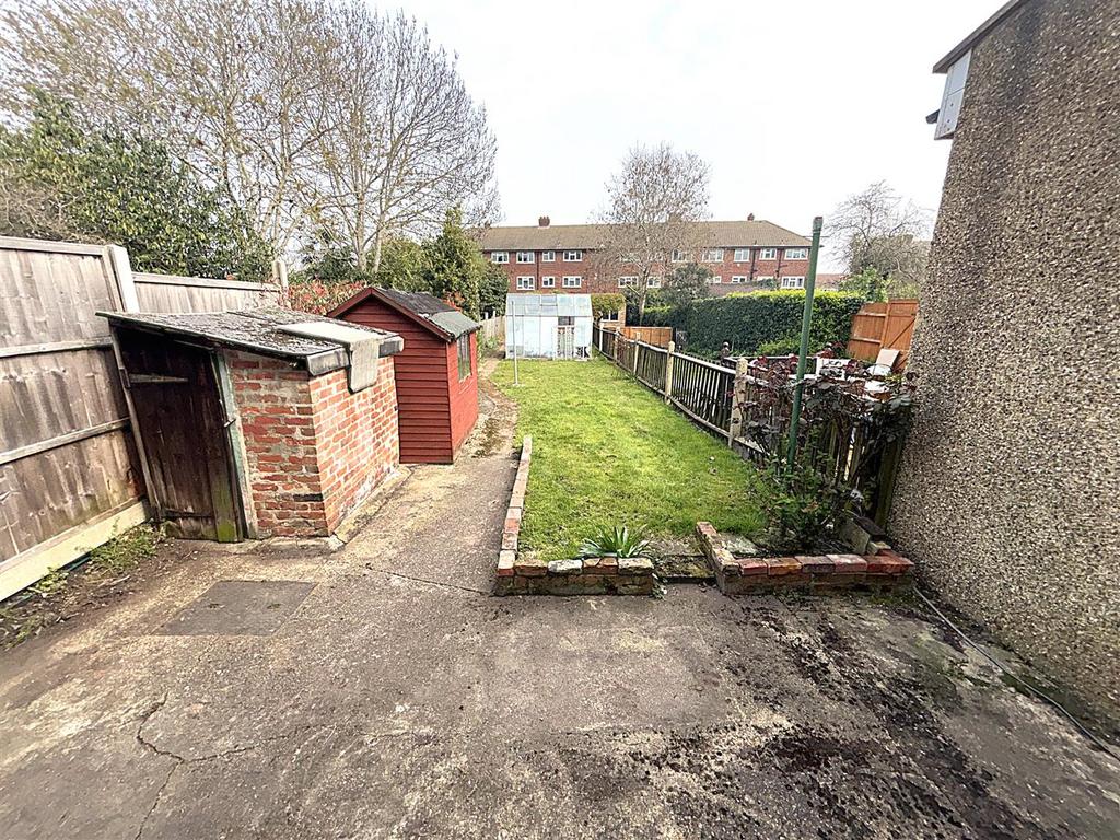 Rear garden