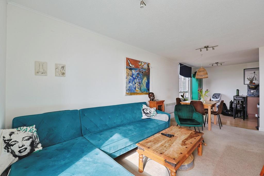 Open-plan living area, open plan living