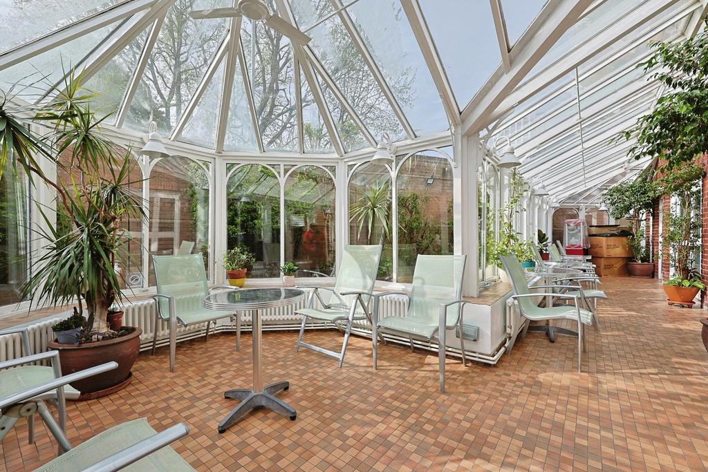 Conservatory interior, conservatory