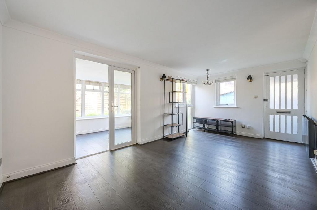 Open-plan living area