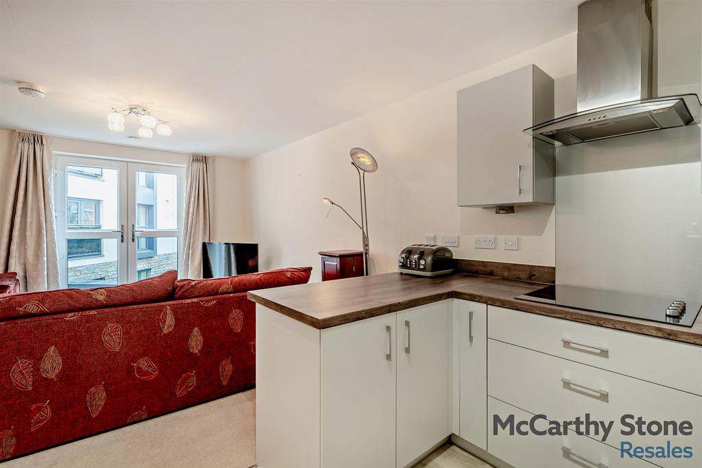 Open-plan living area