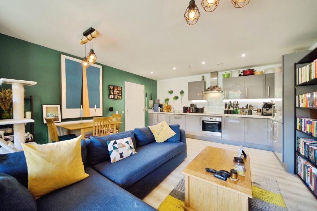 Open-plan living area, open plan living
