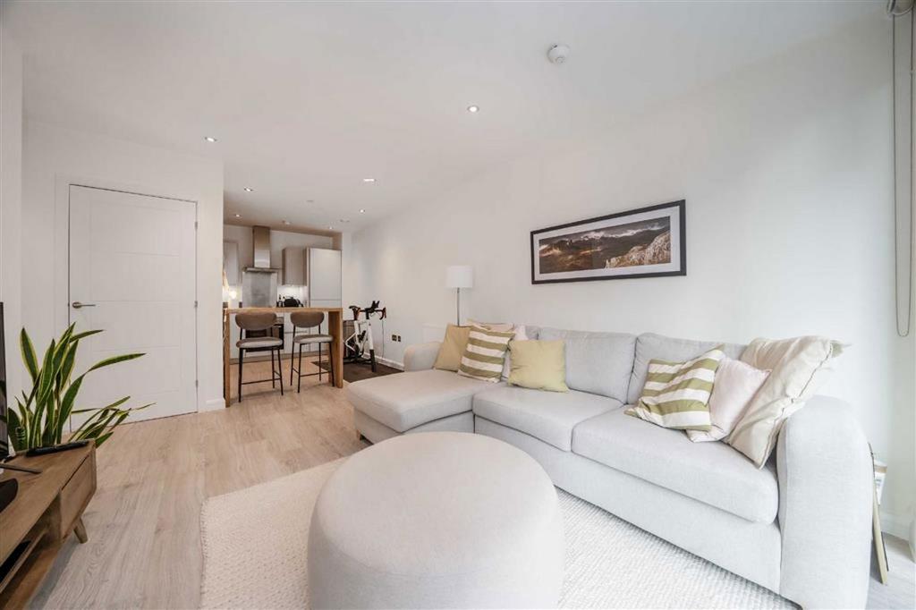 Open-plan living area, open plan living