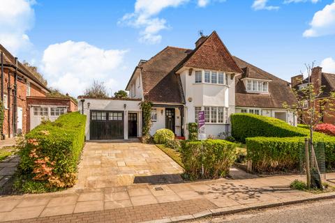 4 bedroom semi-detached house for sale, Hill Rise, Hampstead Garden Suburb, London, NW11