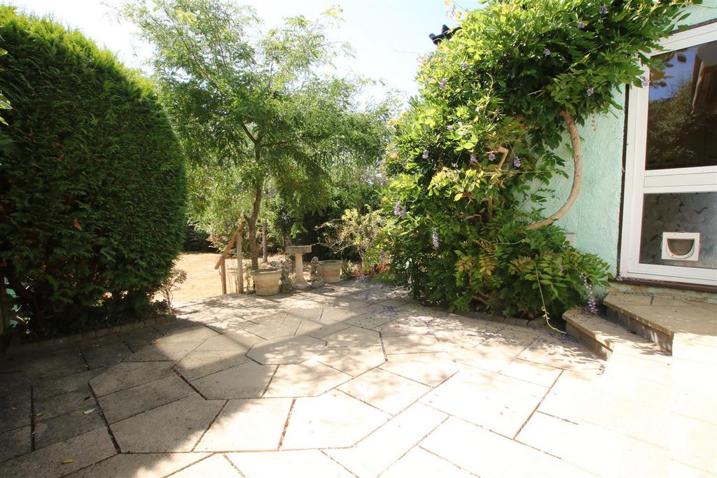 Patio view, garden