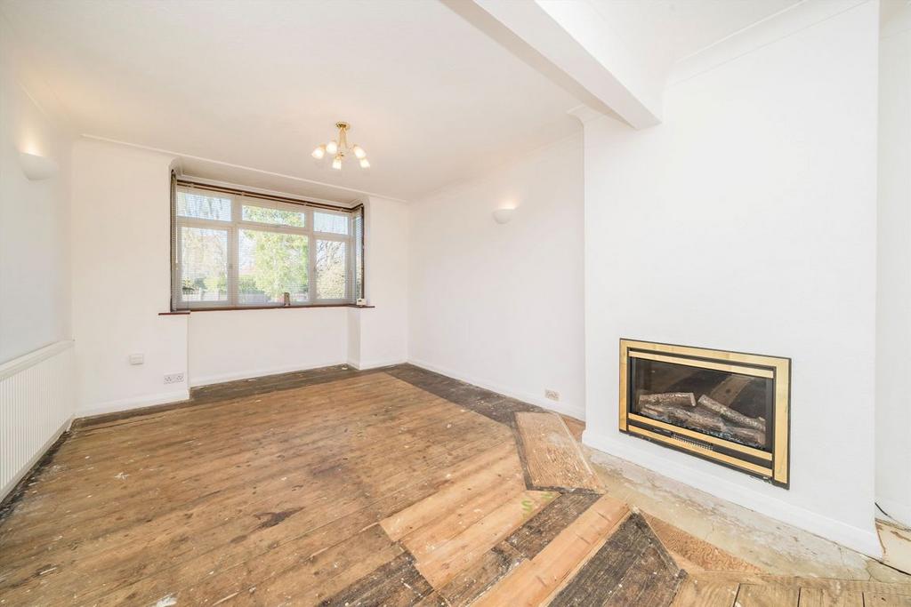 Living room, fireplace
