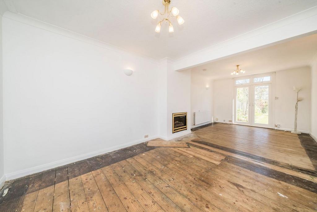Open-plan living area, open plan living