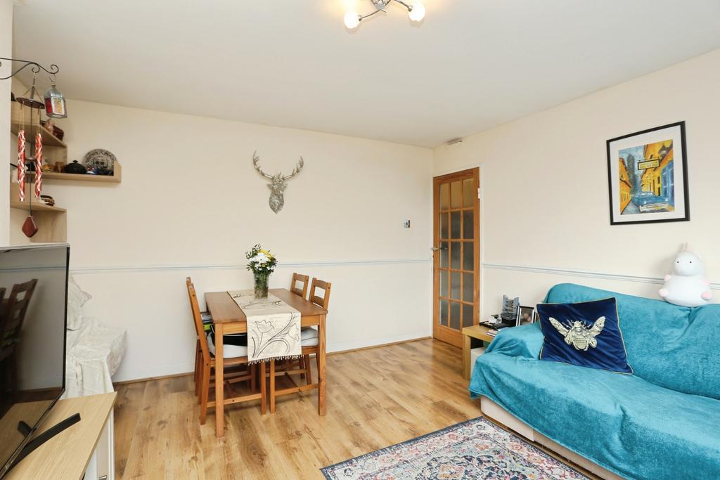 Open-plan living area