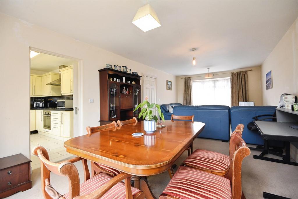 Open-plan living area, open plan living