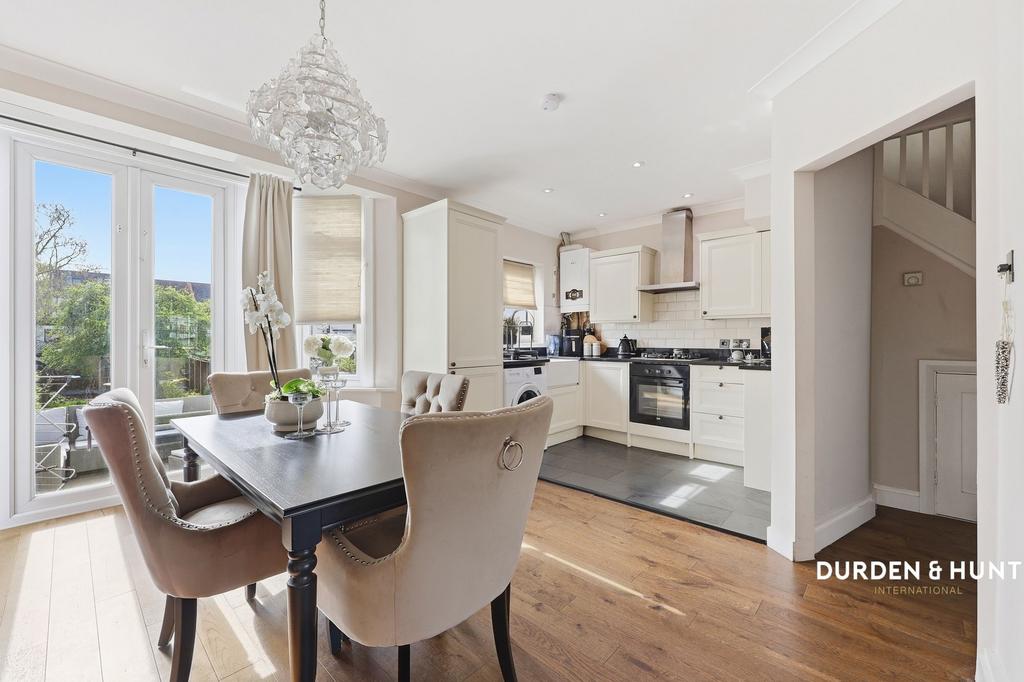 Open-plan living area