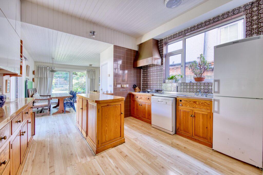 Kitchen, open plan living