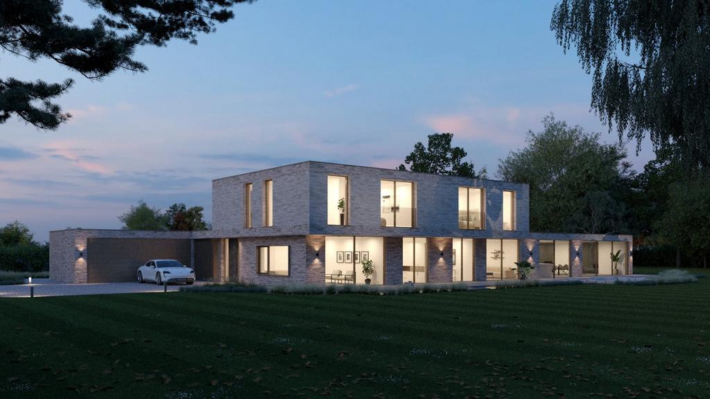 Detached house exterior