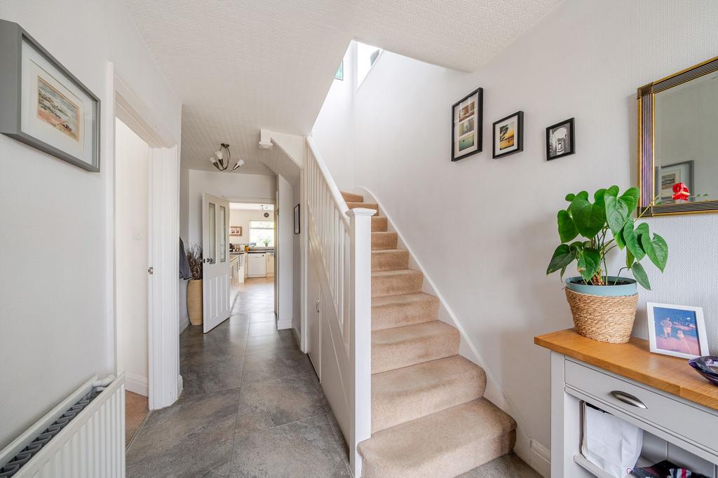 Downstairs hallway