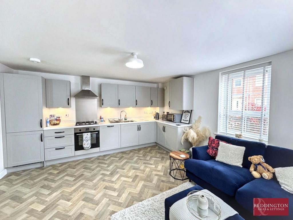 Open-plan living area