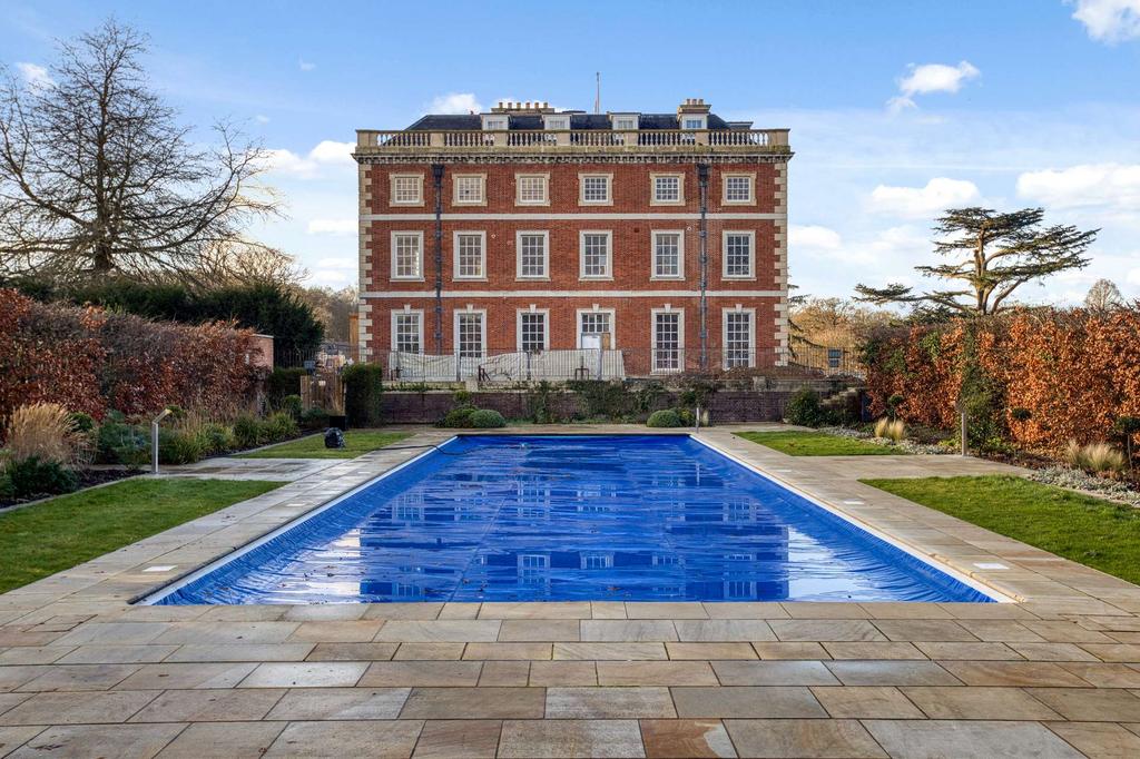 Swimming pool area, swimming pool