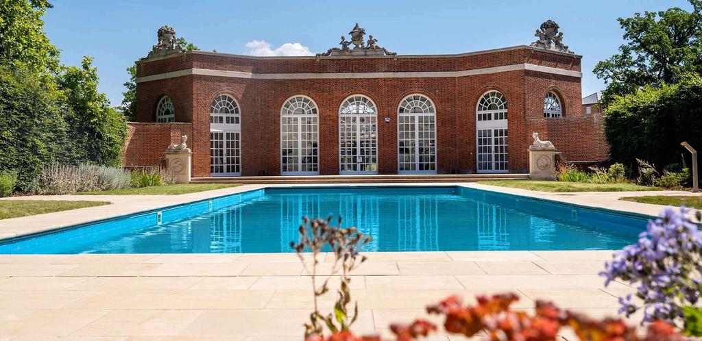 Swimming pool area, swimming pool
