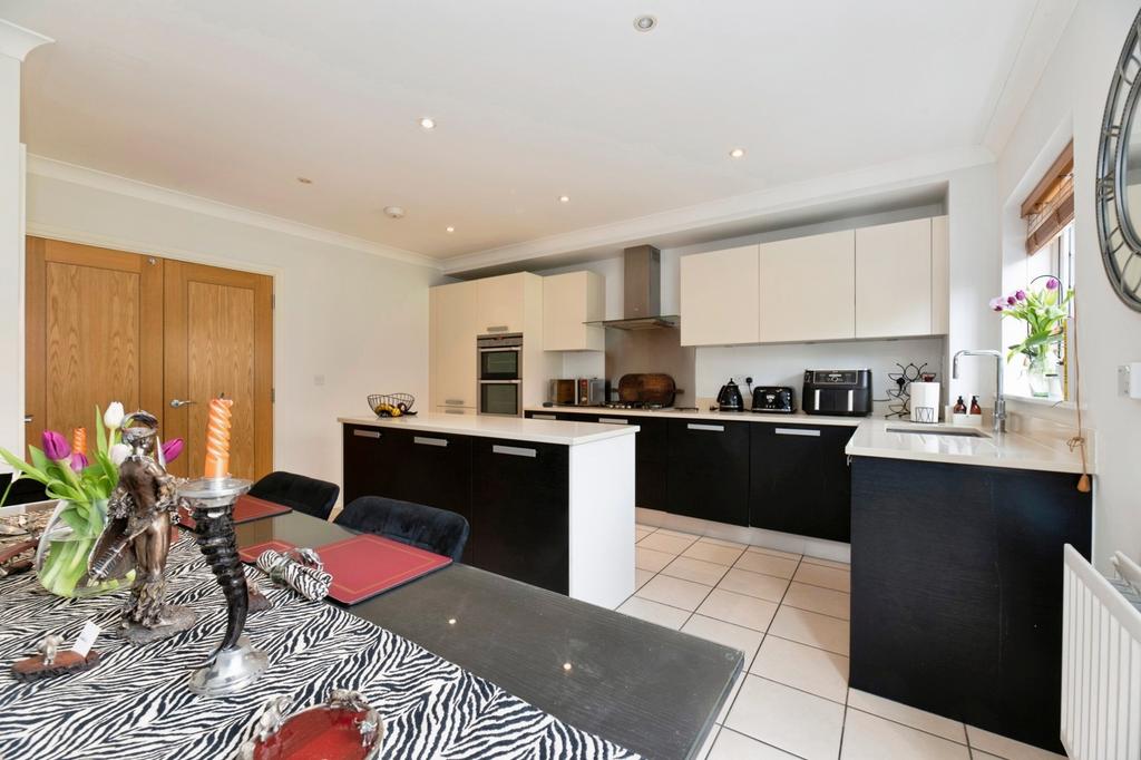 Open-plan living area