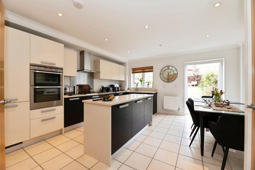 Open-plan living area, open plan living
