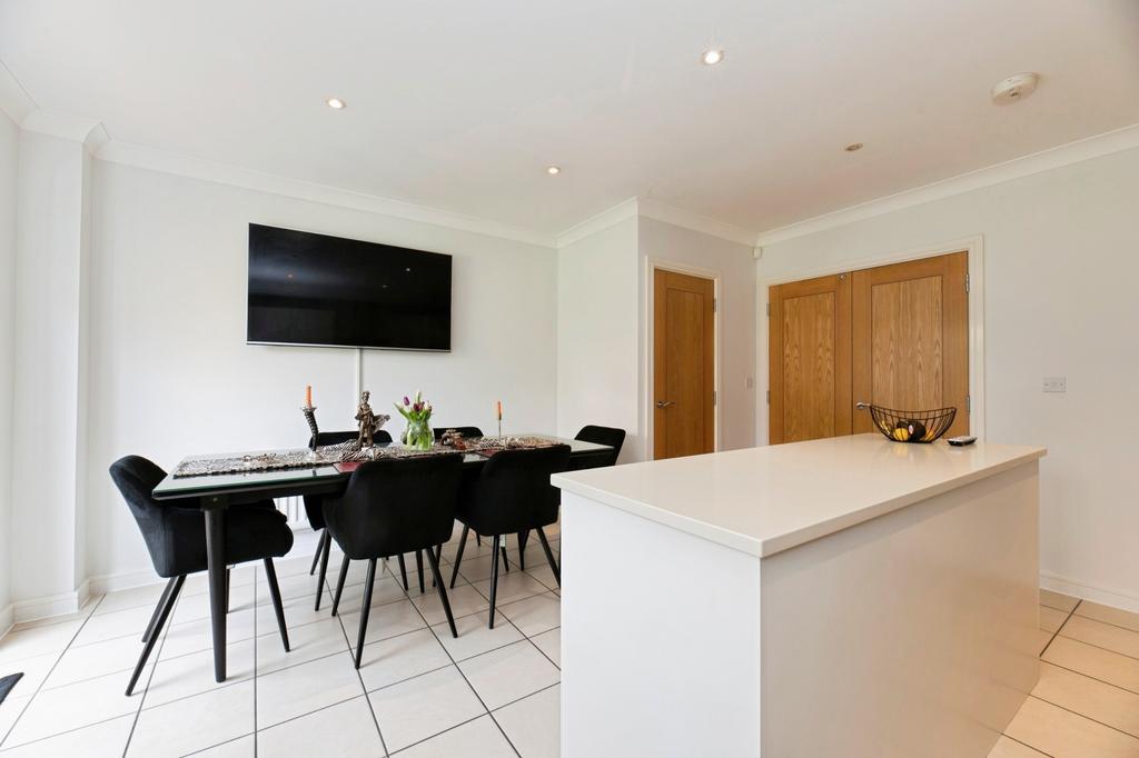 Open-plan living area