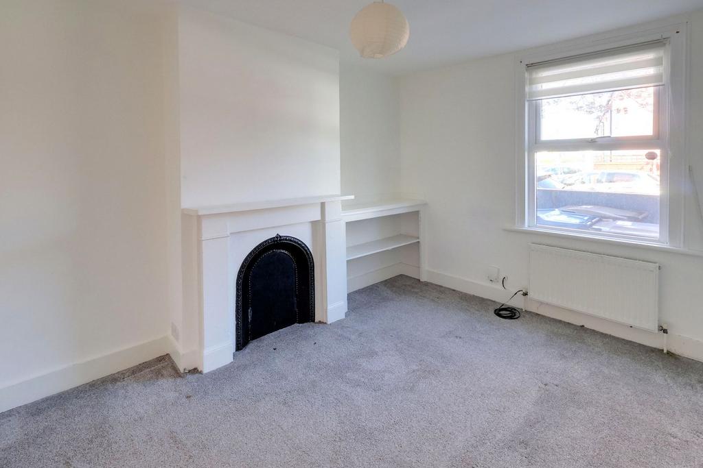 Living room, fireplace