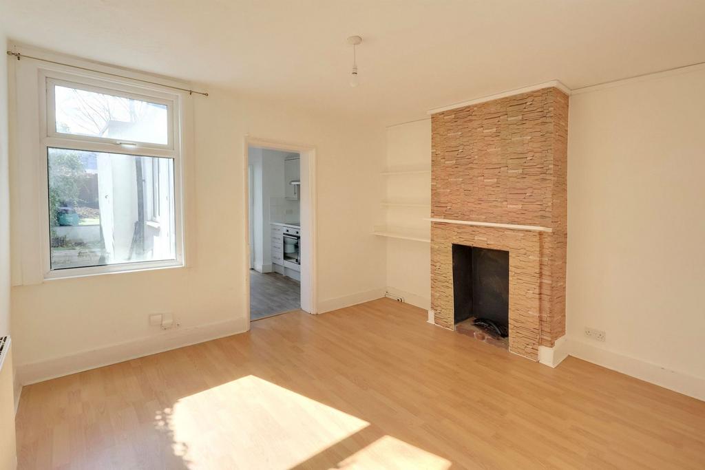 Living room, fireplace