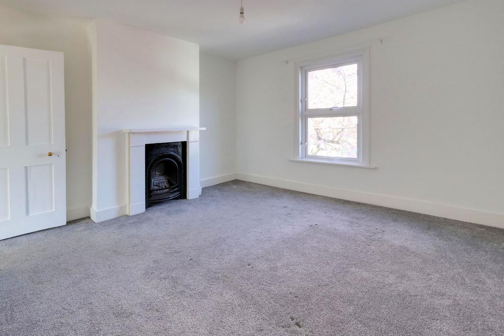 Living room, fireplace