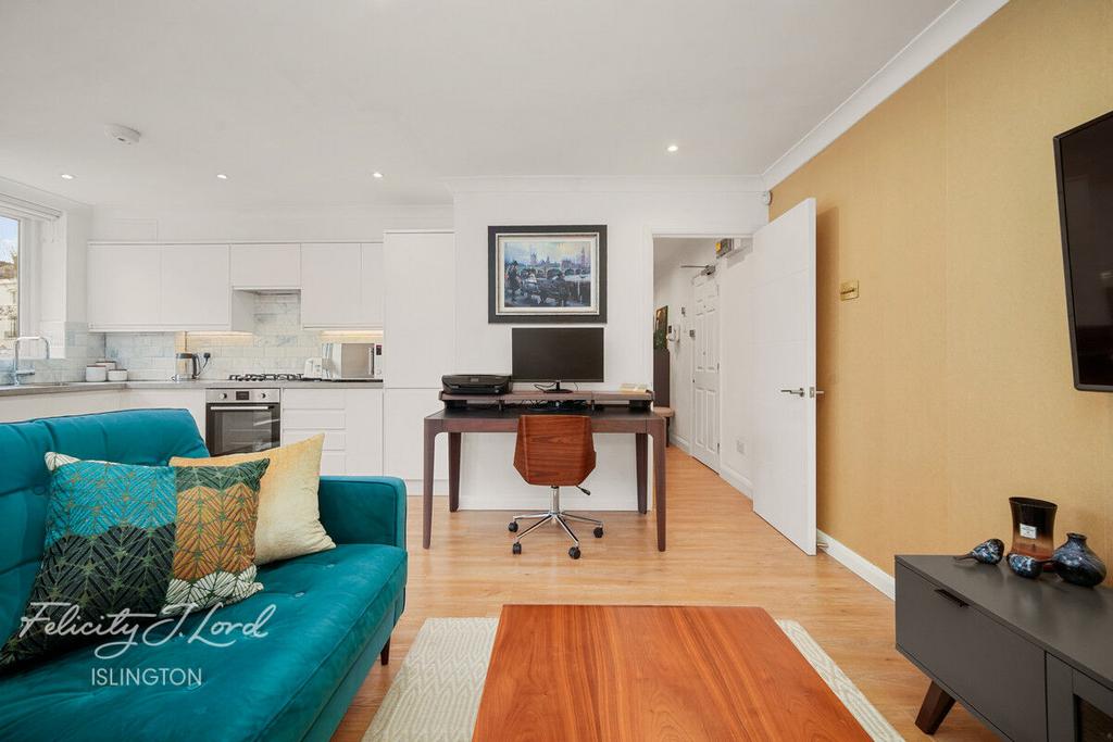 Open-plan living area, open plan living