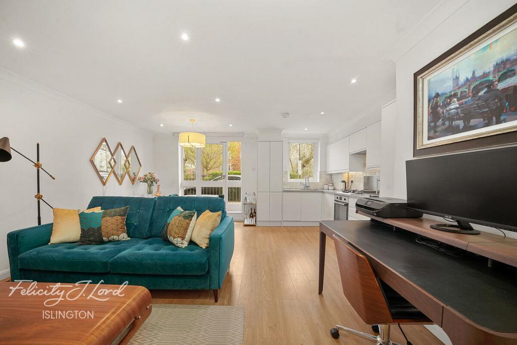 Open-plan living area, open plan living