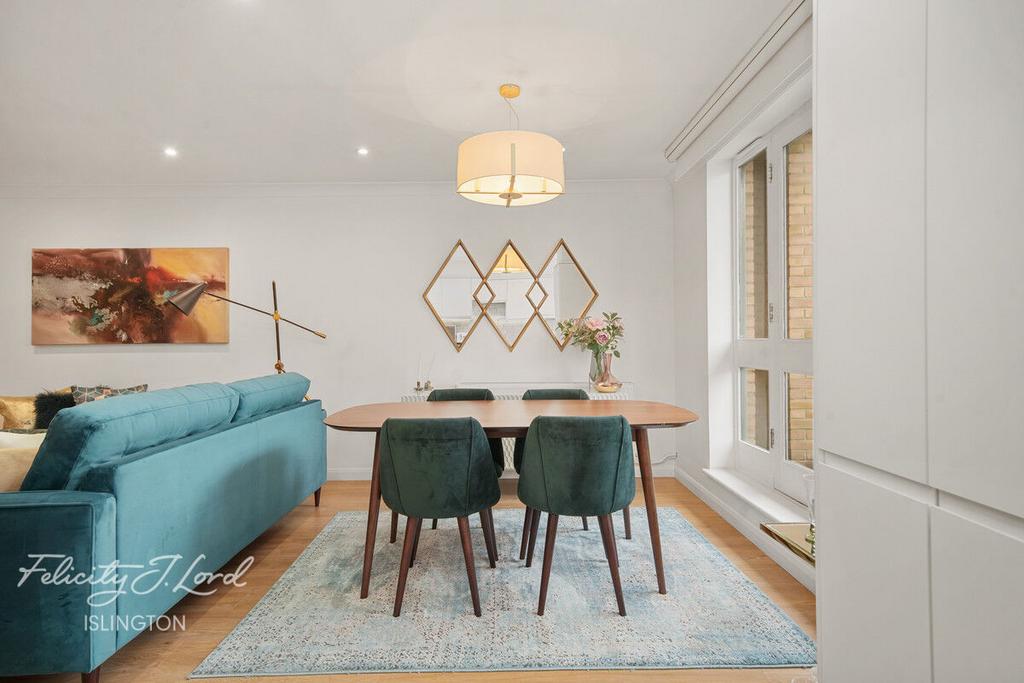 Open-plan living area