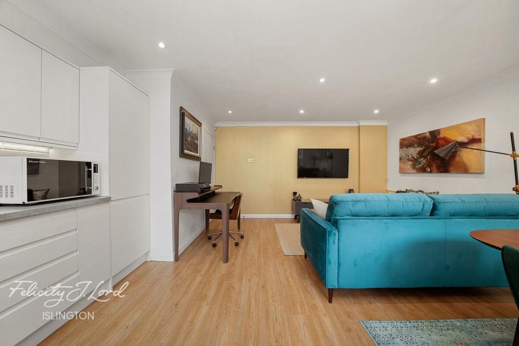 Open-plan living area, open plan living