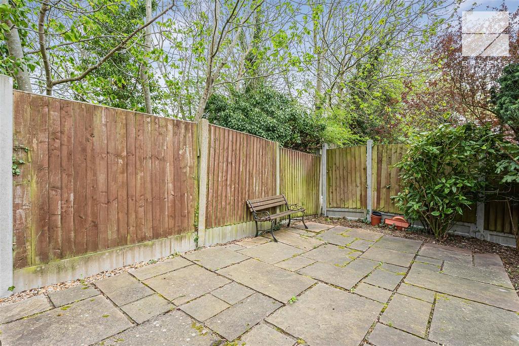 Patio view, garden