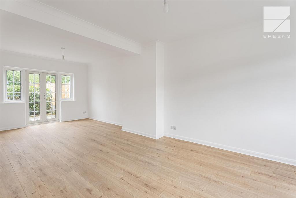 Open-plan living area