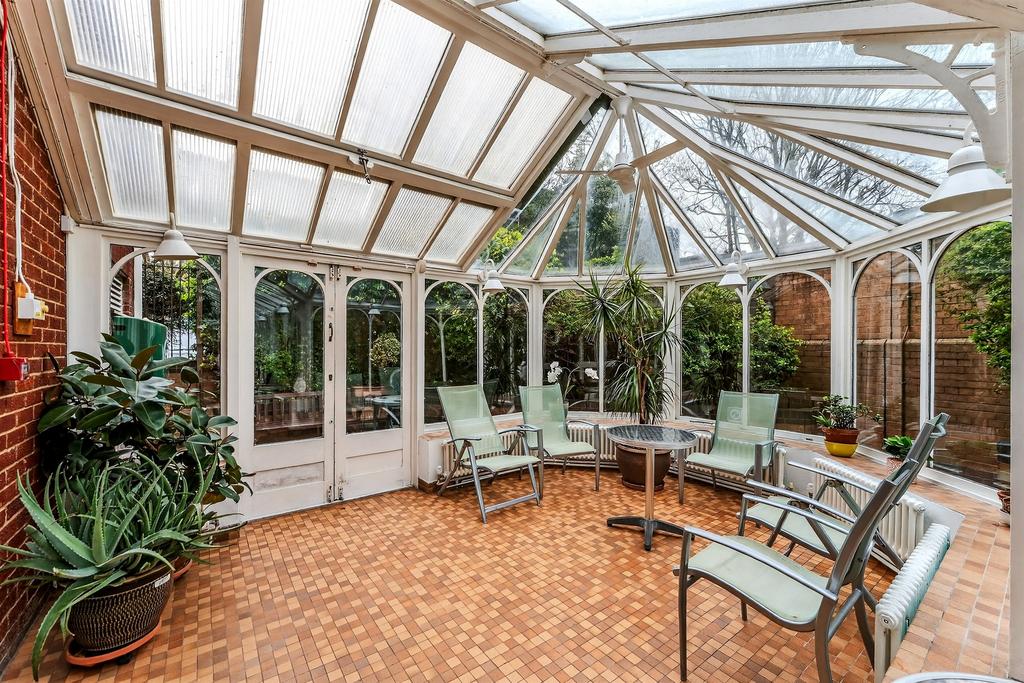 Conservatory interior, conservatory