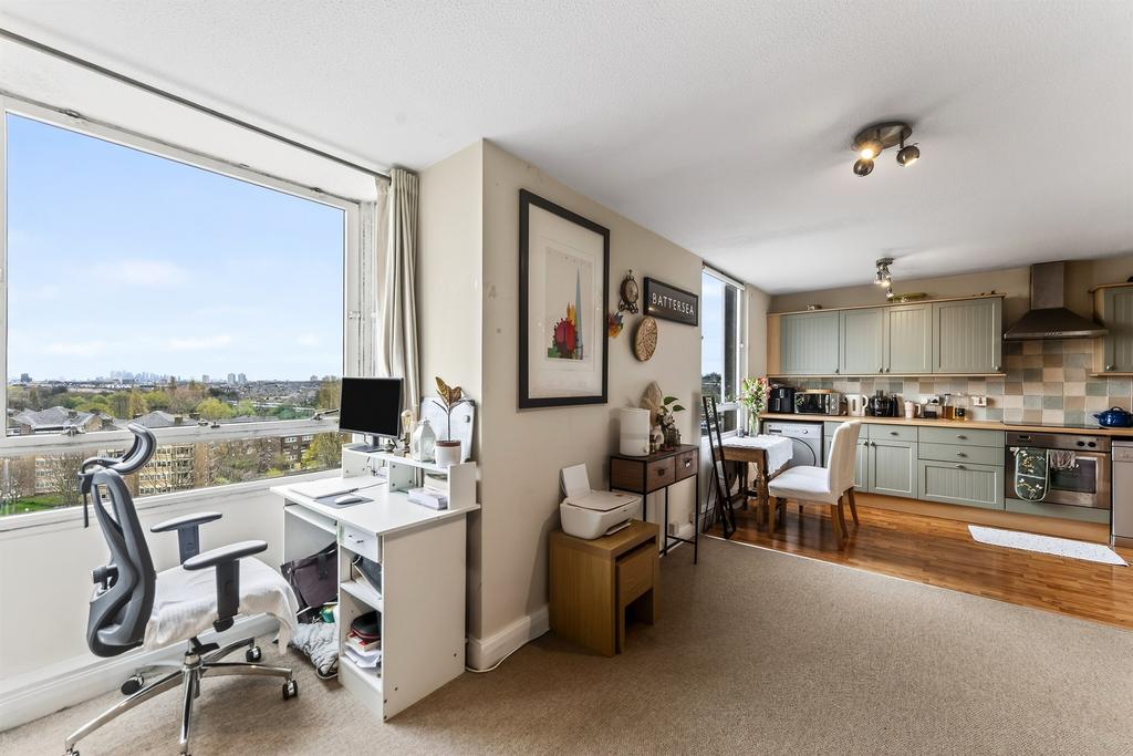Open-plan living area, open plan living