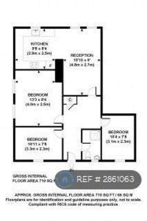 3 bedroom flat to rent, Vauban Estate, London, SE16