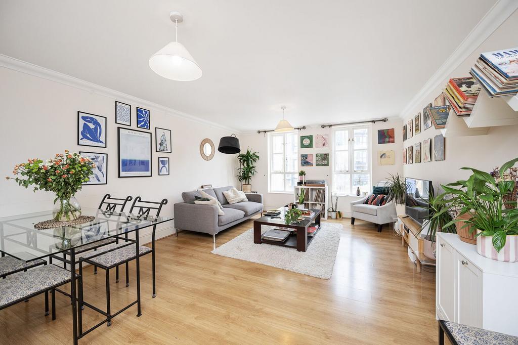 Open-plan living area, open plan living